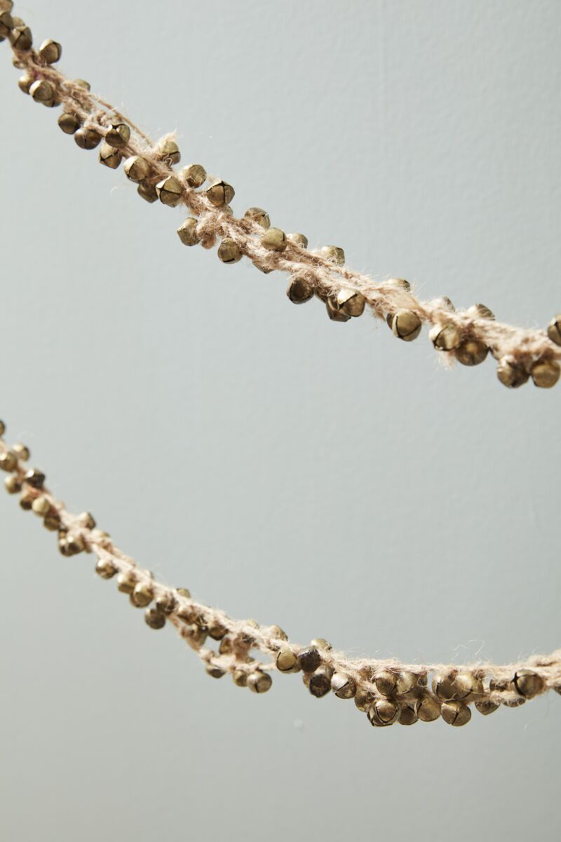 Sleigh Bells Garland 84"