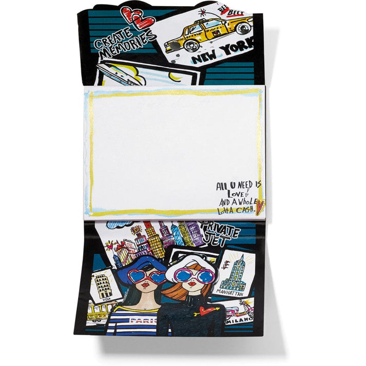 Fashionista Trvl Grls Notepad