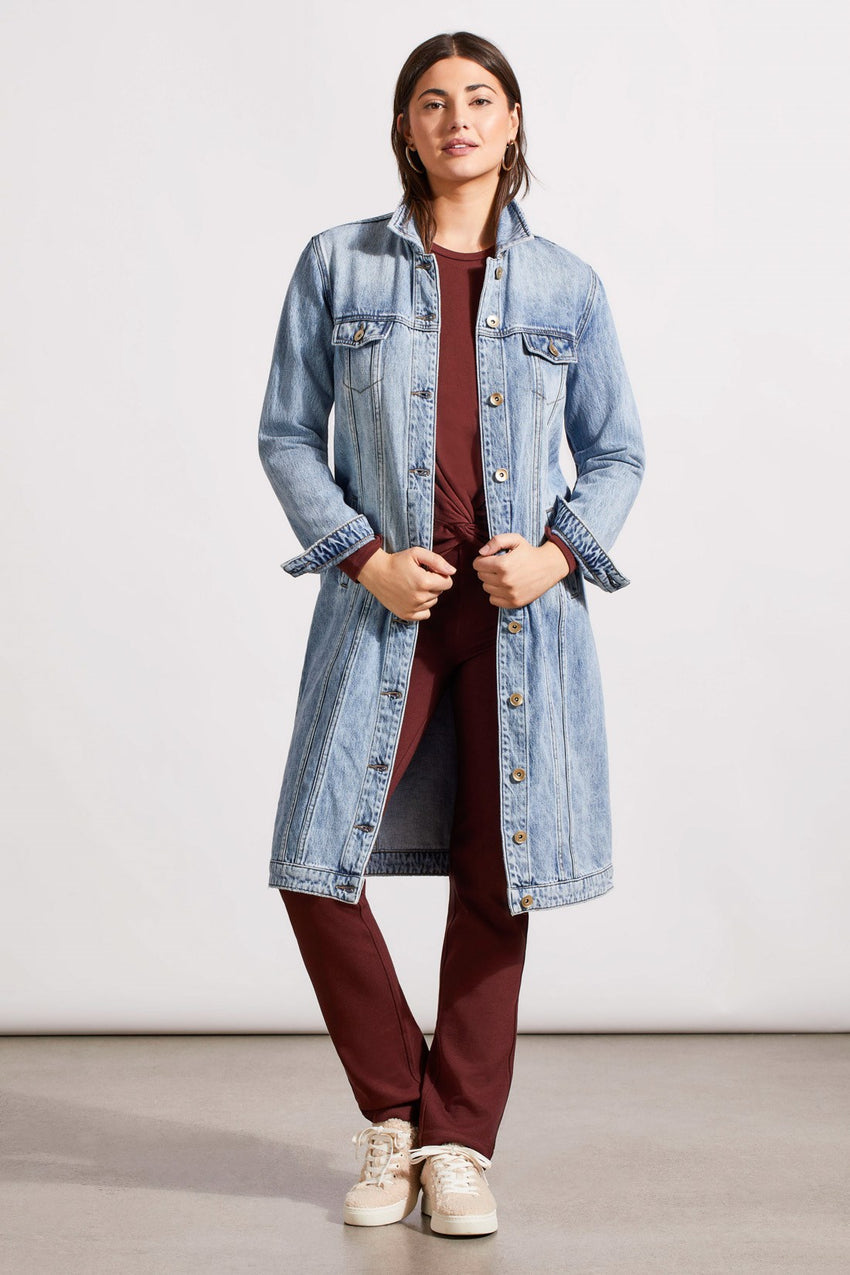 LONG DENIM DUSTER