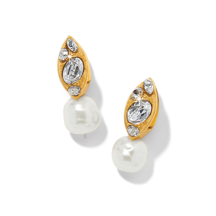 Trust Your Journey Pearl Earrings