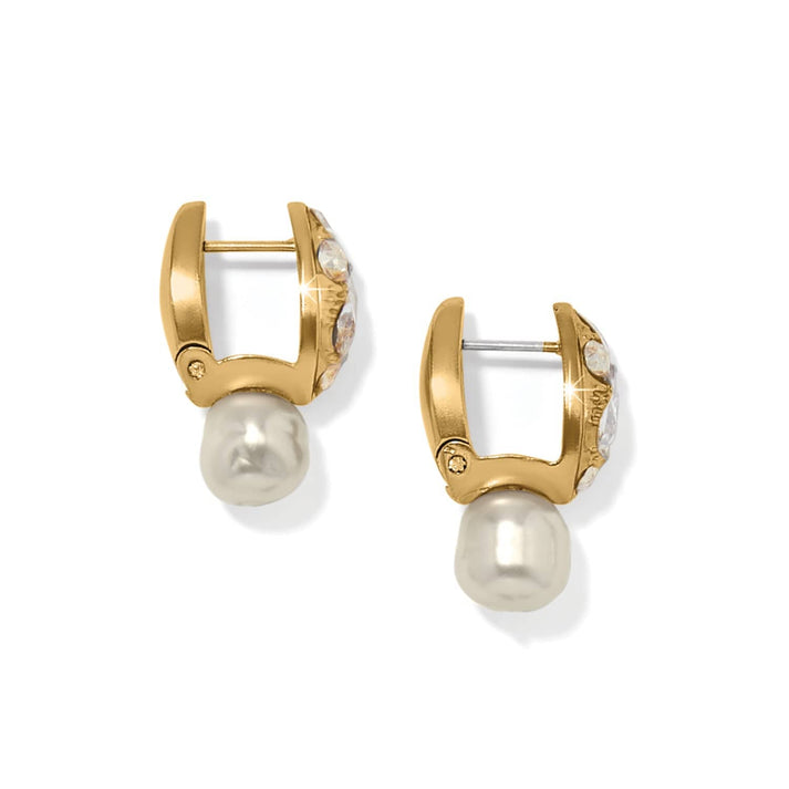 Trust Your Journey Pearl Earrings