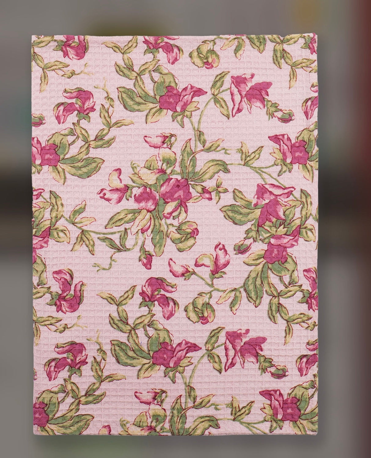 Sweet Pea Ruffle Tea Towel
