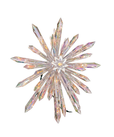 UL 30/L CRYSTAL SNOWFLAKE TREETOP *