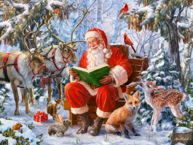 Santa's Forest Jigsaw Puzzle 550 Piece