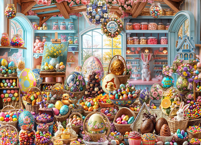 Easter Shop Jigsaw Puzzle -1000 pc