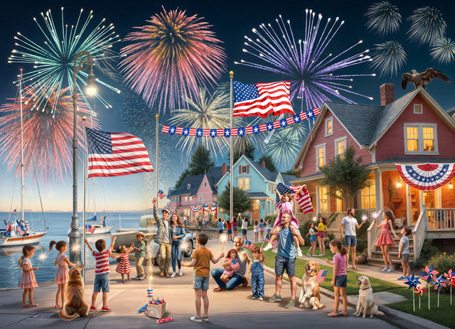 4th of July Jigsaw Puzzle - 1000 pc