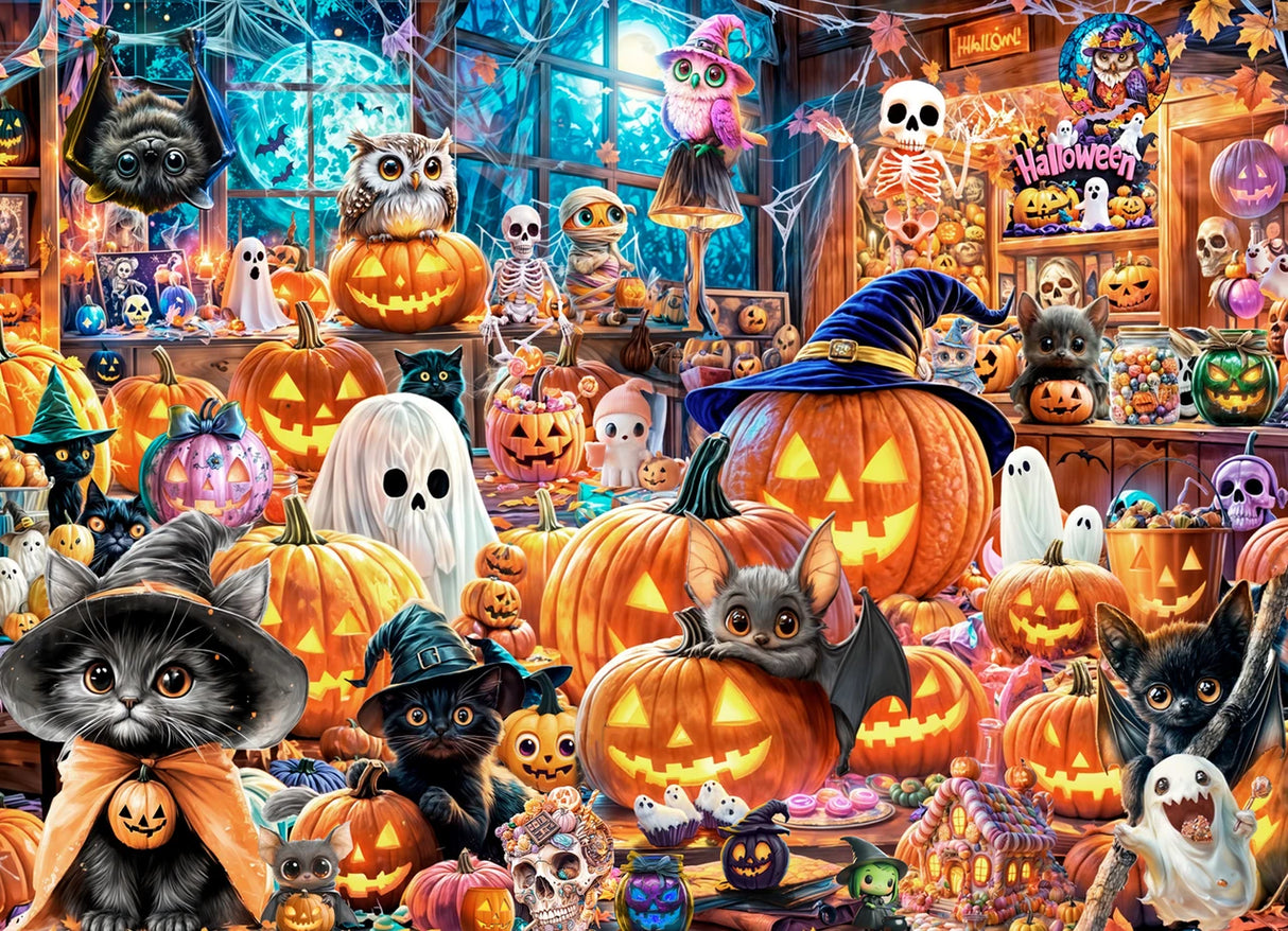 Halloween Havoc Jigsaw Puzzle - 1000 PC