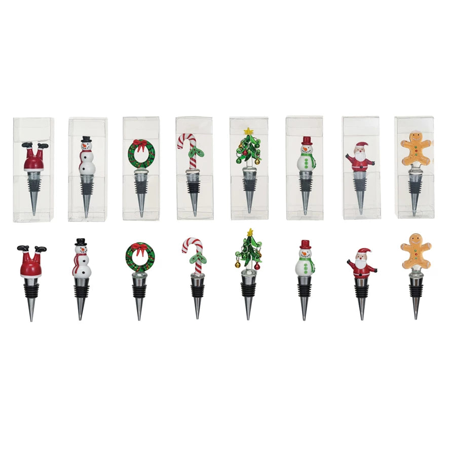 2"H Zinc Alloy Wine Stopper