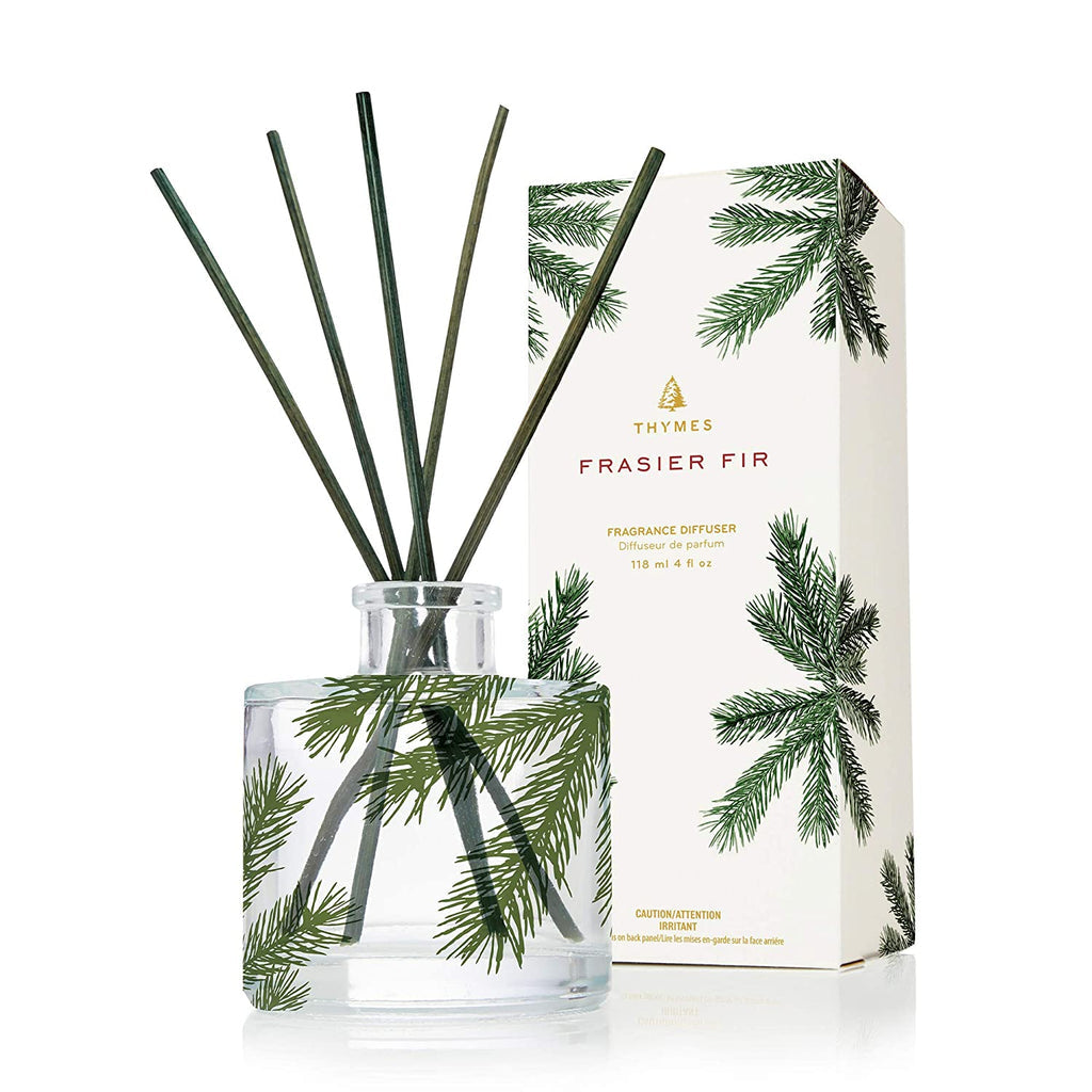 Frasier Fir Reed Diffuser, Petite Pine Needle Design *