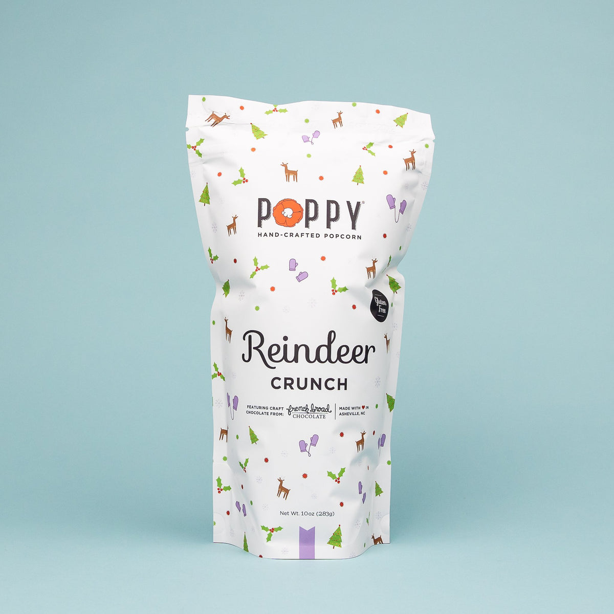 Poppy Popcorn Market Bag - Reindeer Crunch