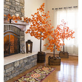 Harvest Blossom Indoor/Outdoor LED Maple Lighted T