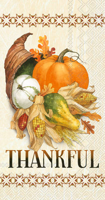 Guest Towel - Thankful Cornucopia