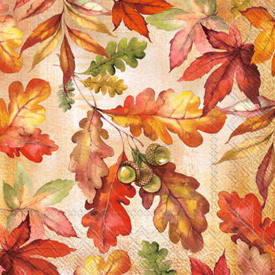 Cocktail Napkin - Bright Autumn