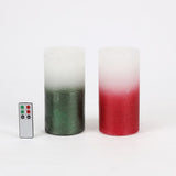 8" Metallic Ombre Water Wick Candle  *