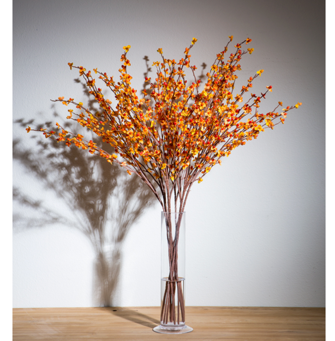 38" Terracotta Fall Blossom Spray