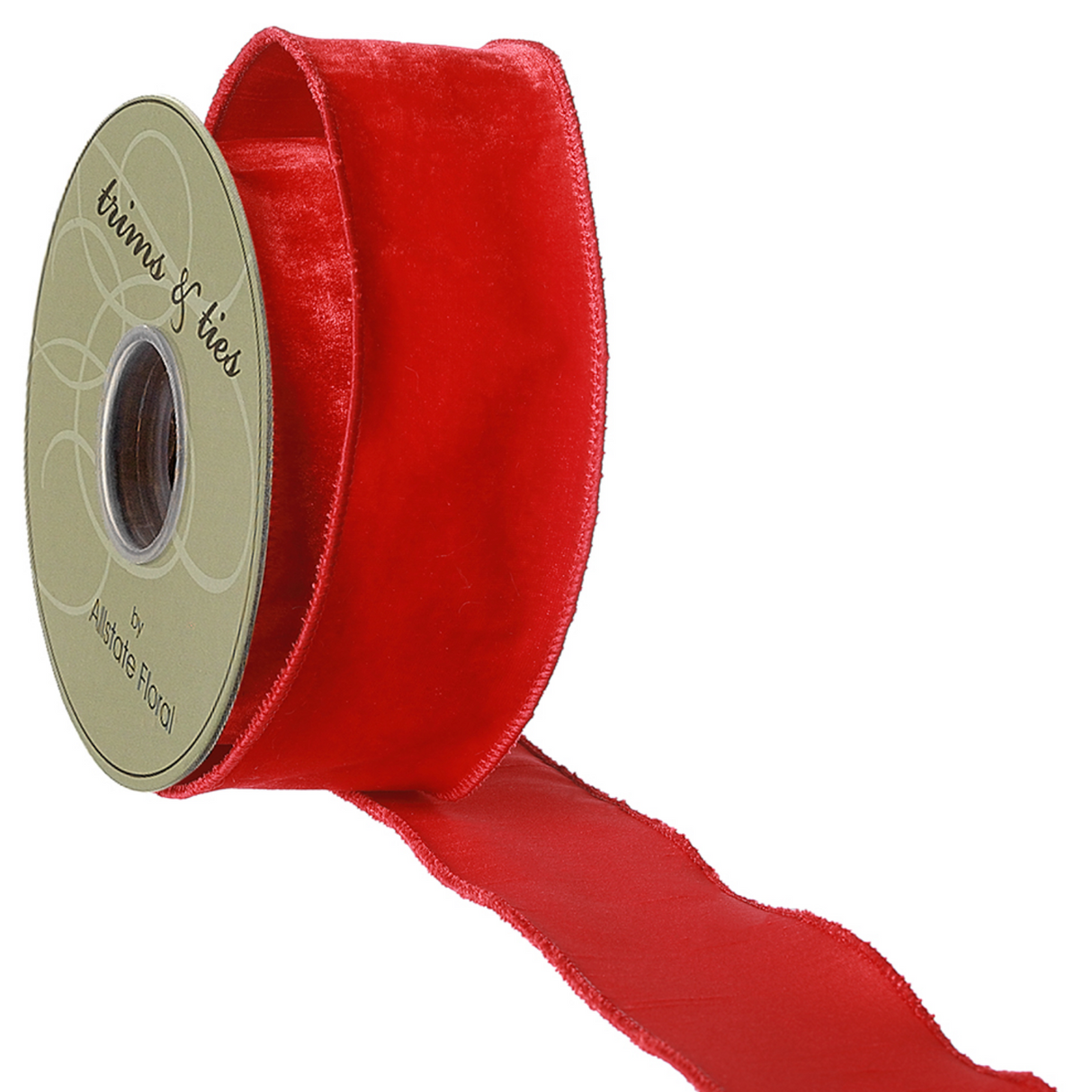 25" W10YD   Red Velvet Ribbon