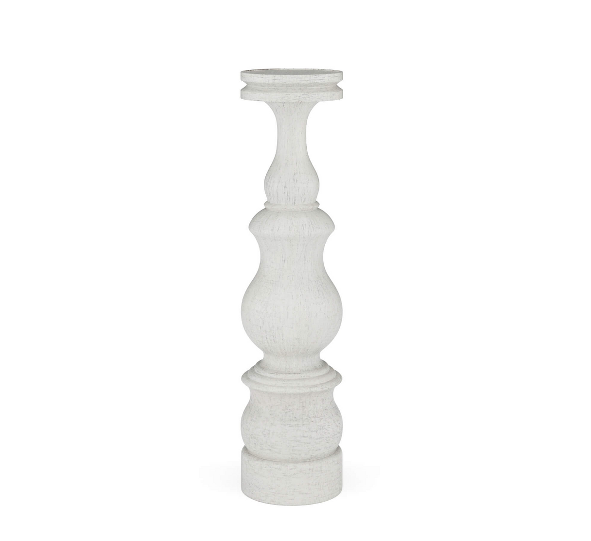 Bobeche Candlestick Large in Off White