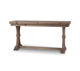 Archer Mindi Folding Top Sofa Table in Mindi