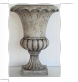 GARDEN URN - 21"