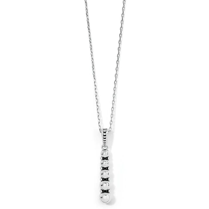 Pretty Tough Stud Cascade Necklace - Silver