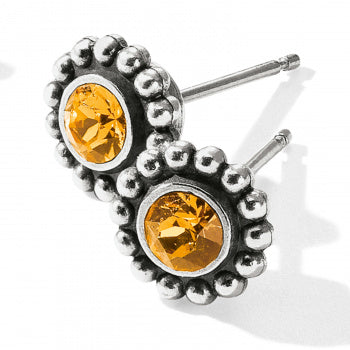 Twinkle Mini Post Earrings in Topaz