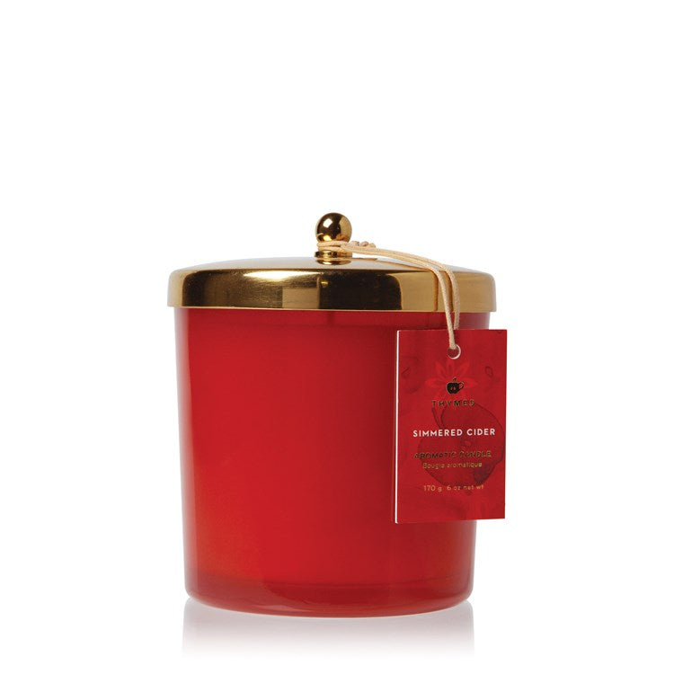 Simmered Cider Poured Candle - Harvest Red